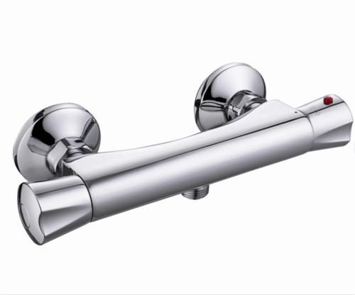 Mitigeur de douche thermostatique chrome Nerea 1 - Tikamart