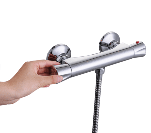Mitigeur de douche thermostatique chrome Nerea 2
