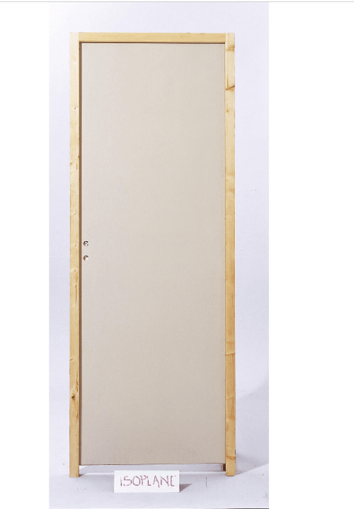 Bloc-porte acoustique isoplane Plénitude H.204 x l.93 cm, ép. 40 mm, poussant droit