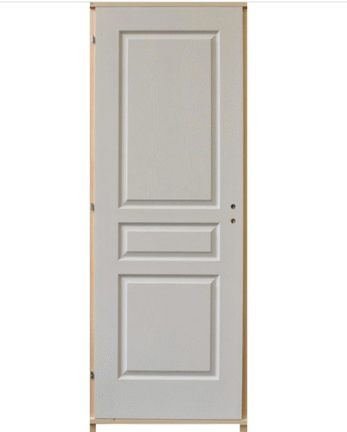 Bloc-porte acoustique postformé H.204 x l.63 cm, poussant gauche - Tikamart