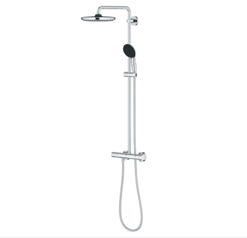 Colonne de douche thermostatique GROHE Vitalio Start 250 ronde QuickFix