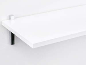 Étagère murale Chany blanc brillant 60 x 15 cm