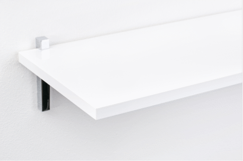 Étagère murale Chany blanc brillant 60 x 15 cm